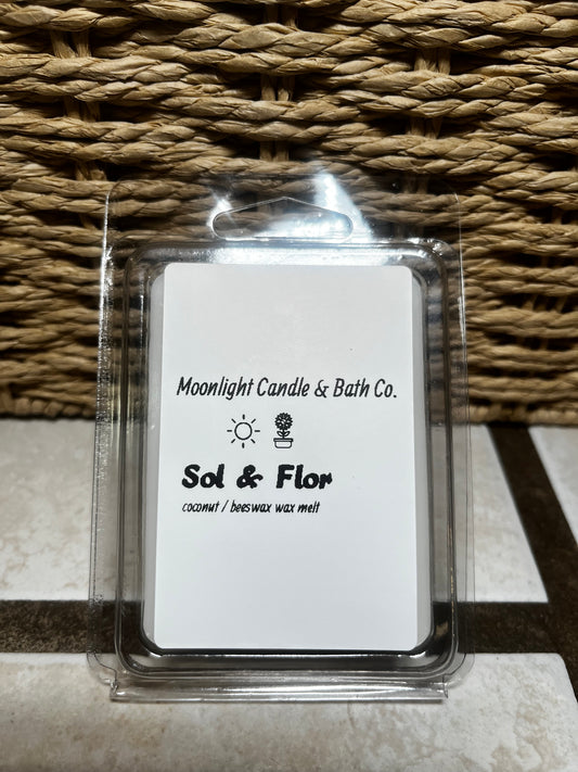 Sol & Flor wax tart
