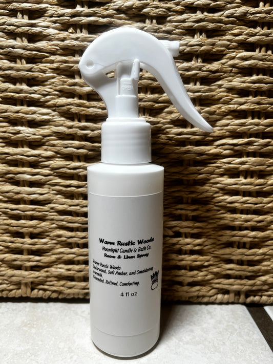 Warm Rustic Woods 🪾Room & Linen Spray