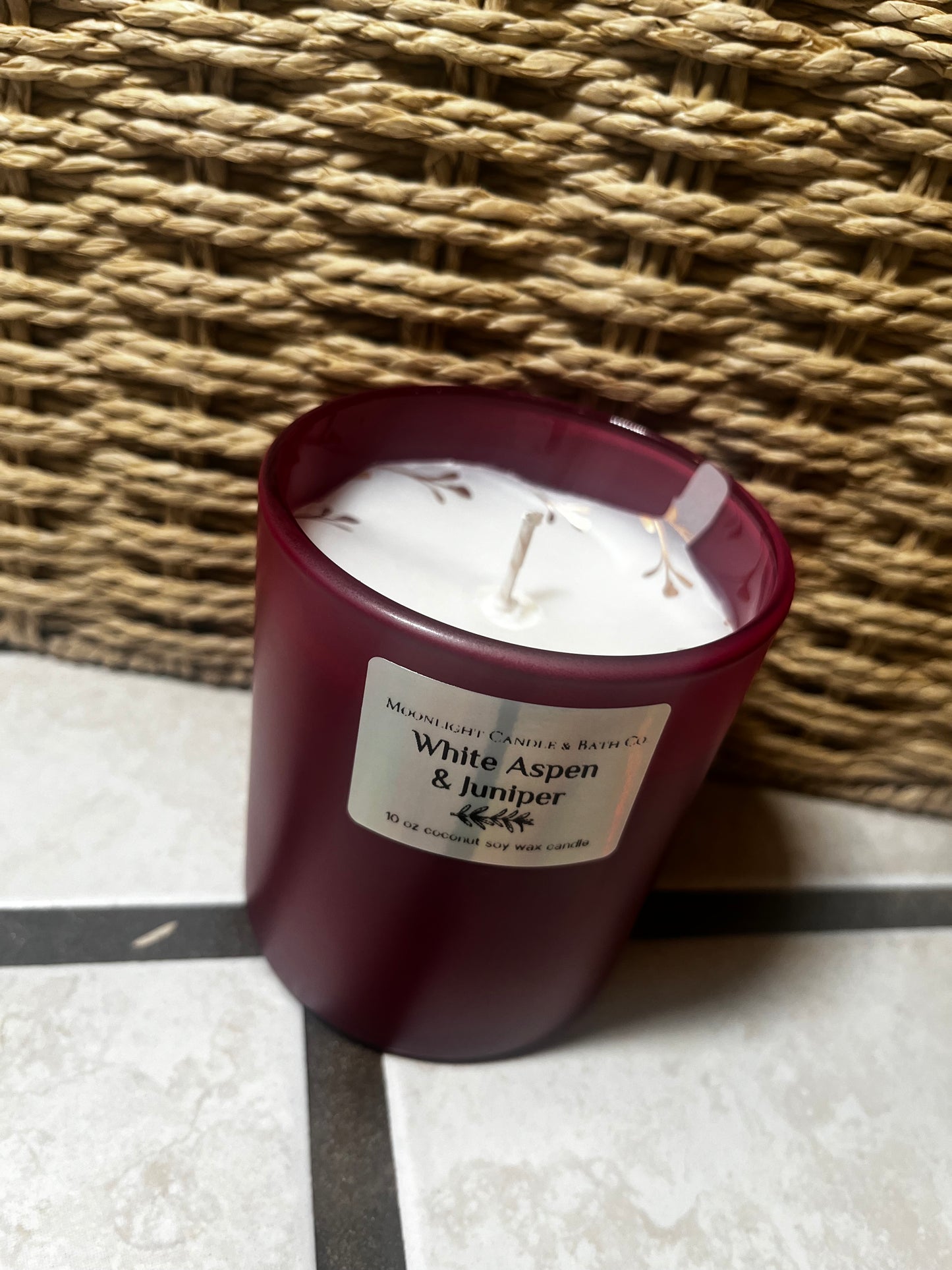 White Aspen & Juniper Candle