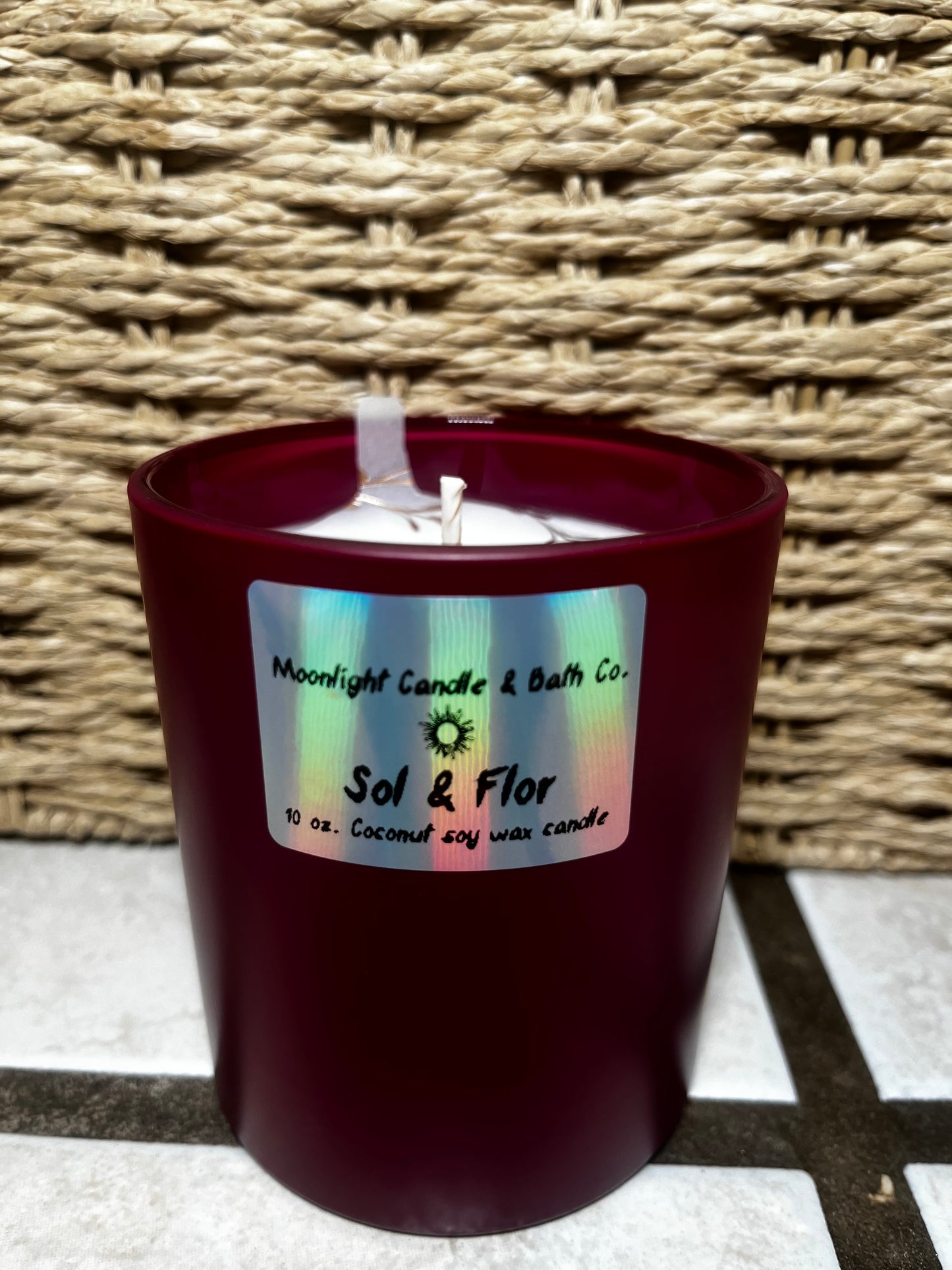 Sol & Flor ☀️🌸 Candle