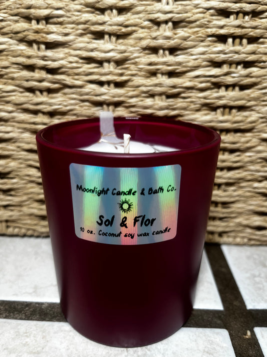Sol & Flor ☀️🌸 Candle