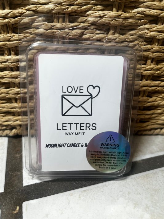 Love letters wax melt